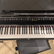 Roland HP704PE Polished Ebony Digital Piano Incl Stool Serial No: Z7Q1832 | Second Hand