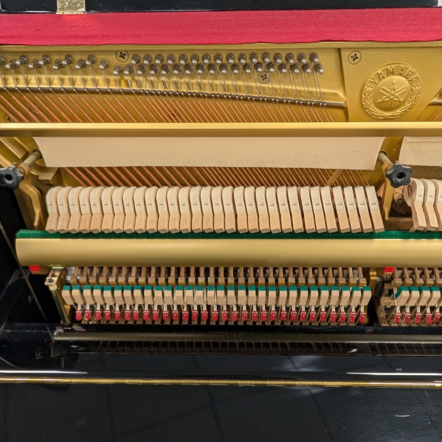 Yamaha P116 Upright Piano In Polished Ebony: Serial No: 4286439 | Second Hand