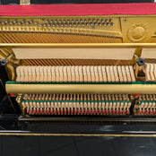 Yamaha P116 Upright Piano In Polished Ebony: Serial No: 4286439 | Second Hand