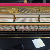 Yamaha B3 Upright Piano in Polished Black: Serial No: J36416044 | Second Hand