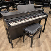 Roland HP702 Digital Piano in Charcoal Black Incl Matching Stool Serial No: Z0M3948 | Second Hand