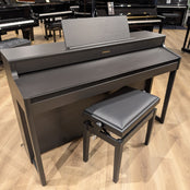 Roland HP702 Digital Piano in Charcoal Black Incl Matching Stool Serial No: Z0M3948 | Second Hand