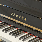 Yamaha U3 Upright Piano in Polished Black Serial No: H2026960 | RECONDITIONED AS NEW
