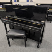 Yamaha U10 B1 Upright Piano in Polished Black: Serial No: 4406847 | Second Hand