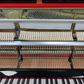 Kawai K15E Upright Piano in Polished Ebony: Serial No: F125074 | Second Hand
