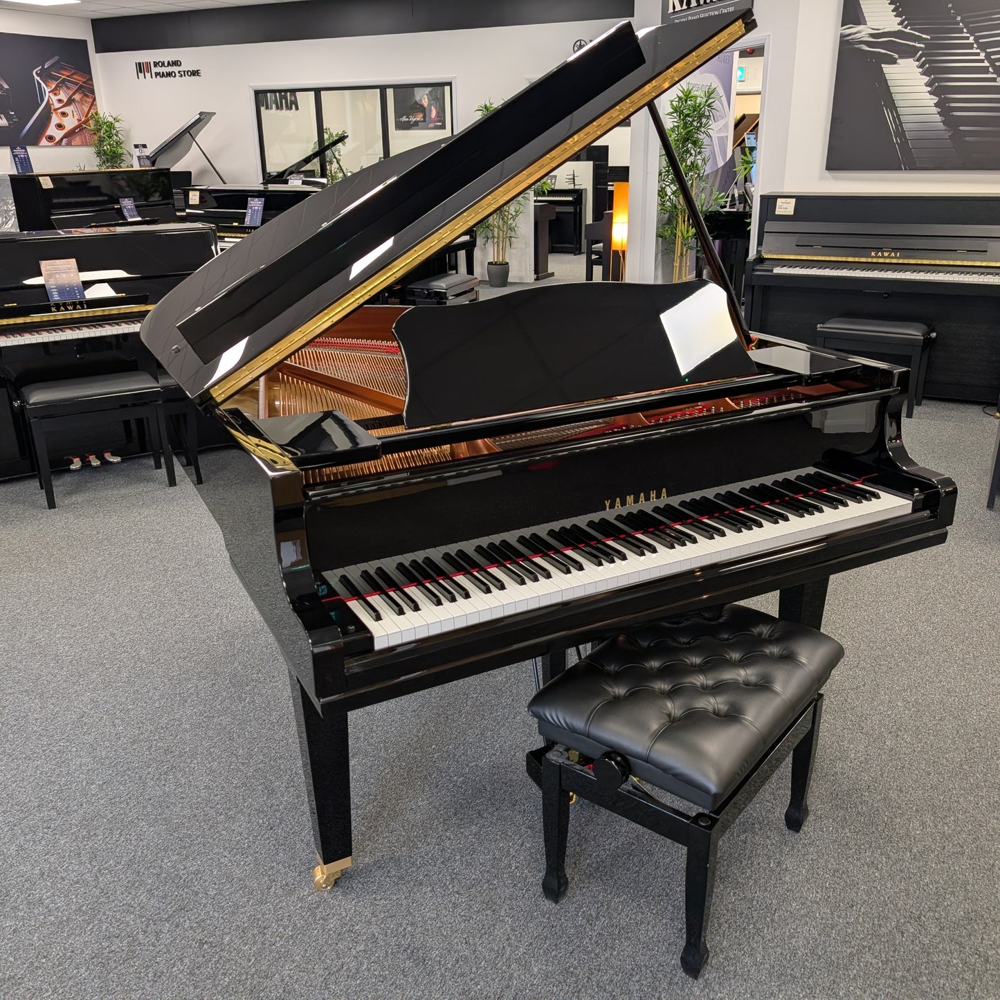 Yamaha GC2 Grand Piano in Polished Ebony: Serial No: 6537005 | Second Hand
