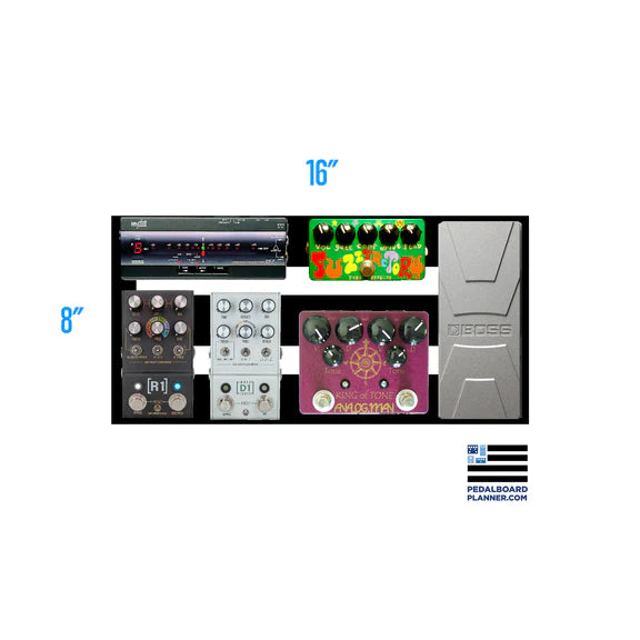 Pedaltrain Metro 16 Pedalboard With Soft Case