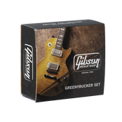 Gibson Kirk Hammett Greenybucker Set (Double black, Nickel cover, Unpotted, Rhythm pickup reverse polarity, T: 8.7k, R: 8.3K, Alnico 2)