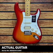 Fender Player II Stratocaster HSS; Maple Fingerboard; Aged Cherry Burst | With FREE Gigbag