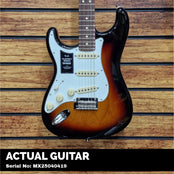 Fender Player II Stratocaster Left-Hand; Rosewood Fingerboard; 3-Color Sunburst | With FREE Gigbag
