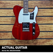 Fender Player II Telecaster; Rosewood Fingerboard; Transparent Cherry | With FREE Gigbag