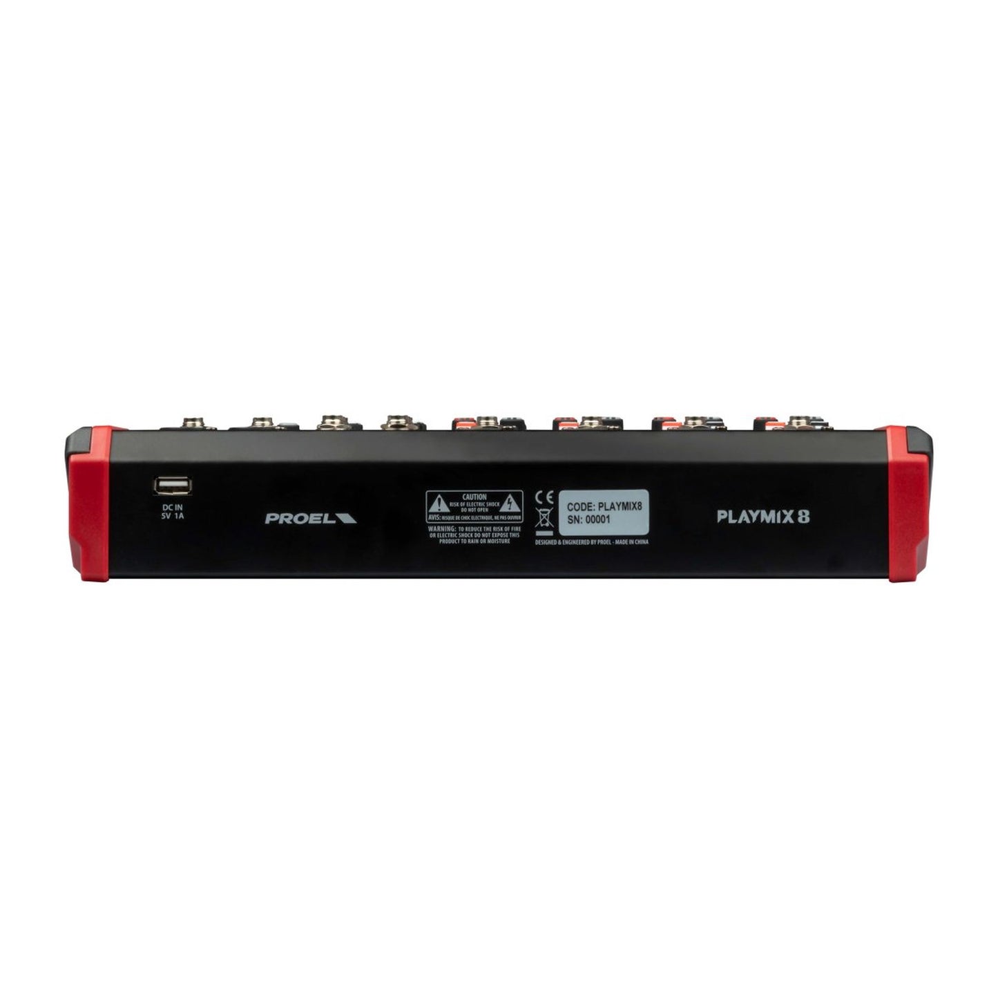 Proel Playmix8 8-In Mixer with FX and USB