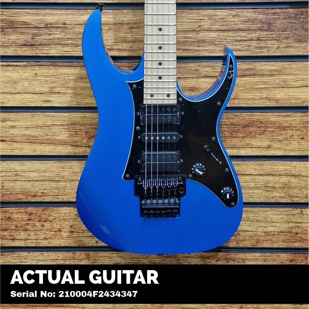 Ibanez RG550 Genesis Collection Electric Guitar; Electric Blue