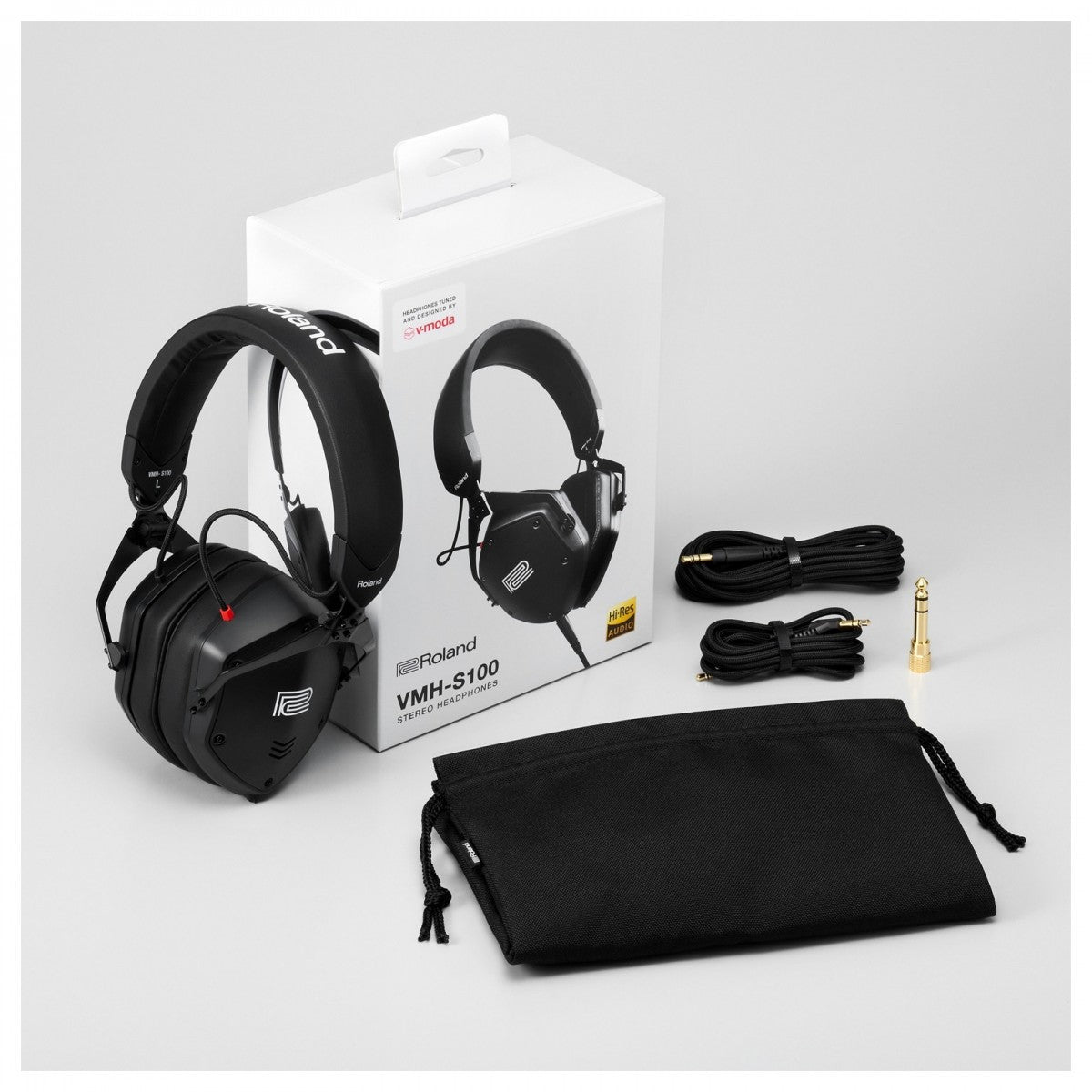 Roland VMH-S100 Over-Ear Closed-Back Music Production Headphones