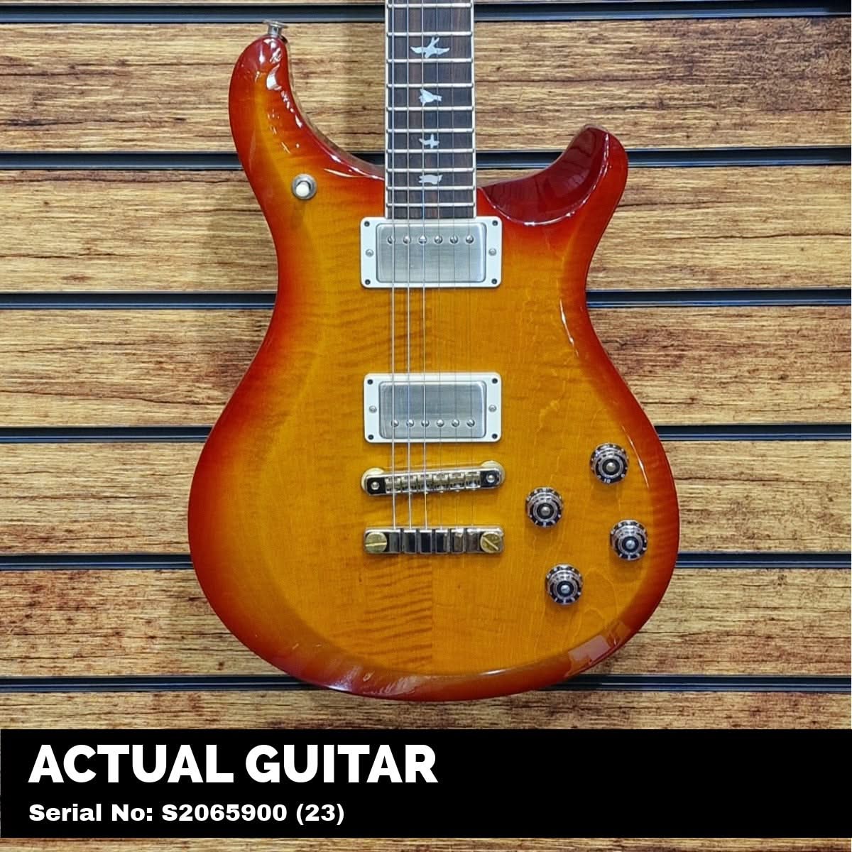 PRS S2 10th Anniversary McCarty 594 Dark Cherry Sunburst Guitar | B-Stock