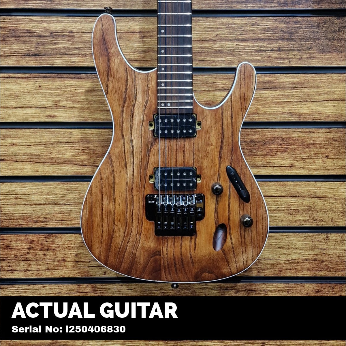 Ibanez S520AH-ABS HH Electric Guitar; Antique Brown; HH Edge-Zero II