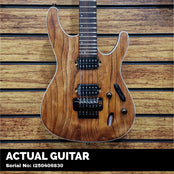Ibanez S520AH-ABS HH Electric Guitar; Antique Brown; HH Edge-Zero II