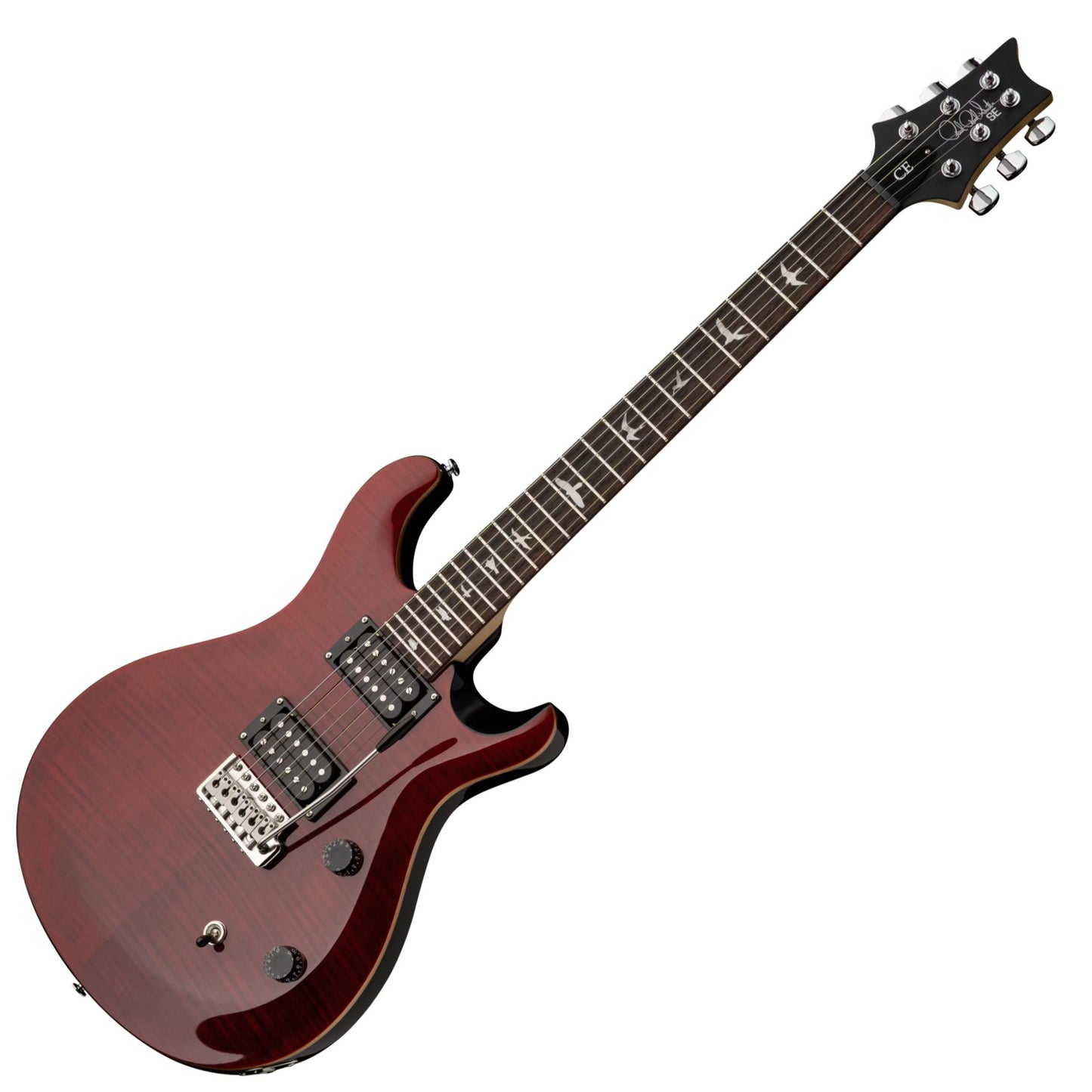 PRS SE CE 24 Electric Guitar; Black Cherry