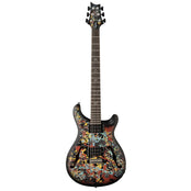 PRS SE Limited Edition Ed Sheeran Hollowbody Baritone; Cosmic Splash