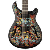 PRS SE Limited Edition Ed Sheeran Hollowbody Baritone; Cosmic Splash