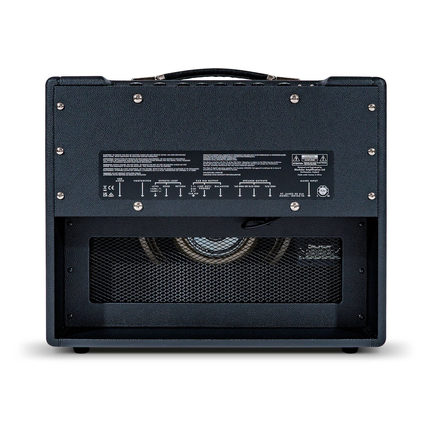 Blackstar St James 6L6 50w Guitar Amp; Black