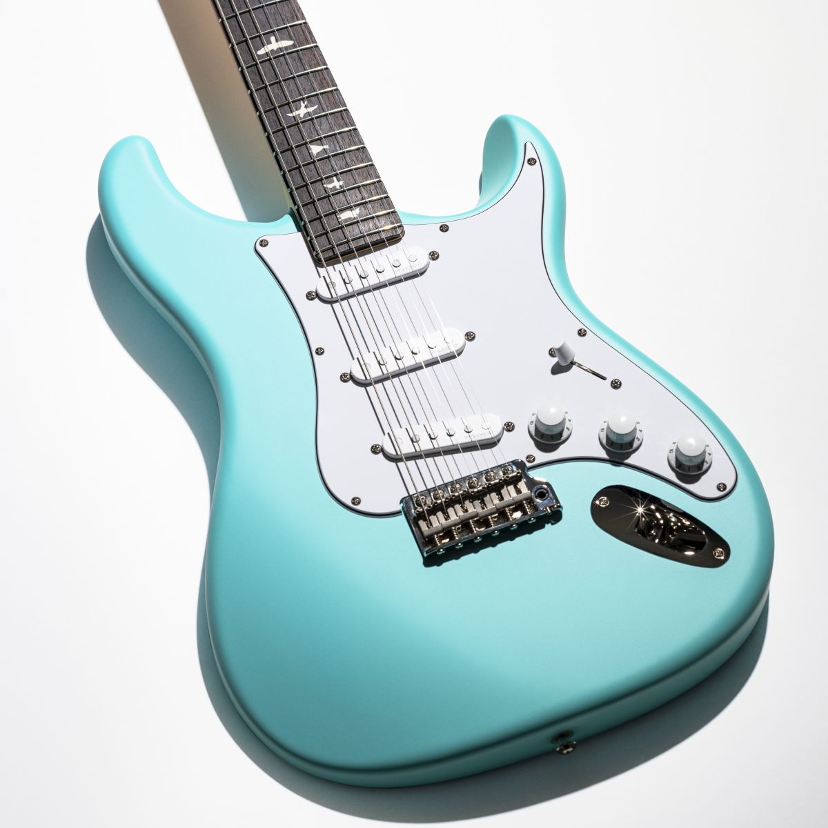 PRS Limited Edition Silver Sky Electric Guitar; Wild Blue
