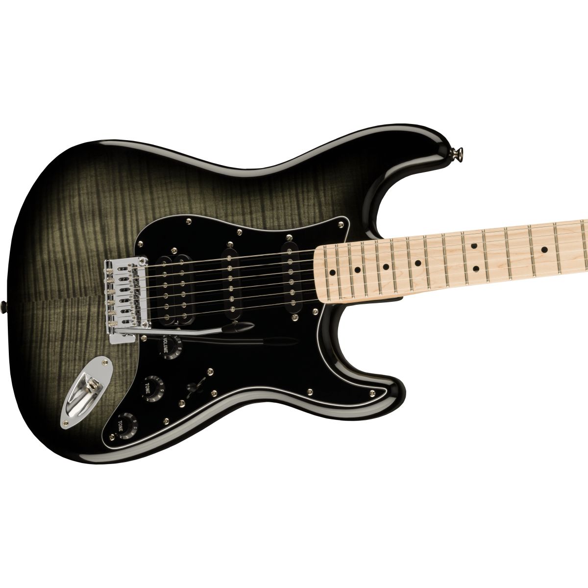 Squier Affinity Series Stratocaster FMT HSS; Black Burst | Bonners