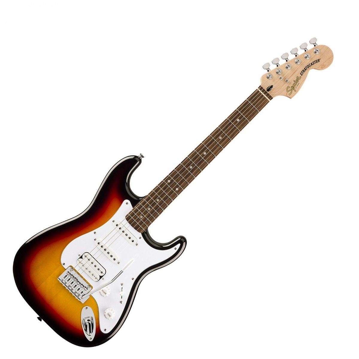 Squier Affinity Series Stratocaster Junior HSS; 3 Colour Sunburst