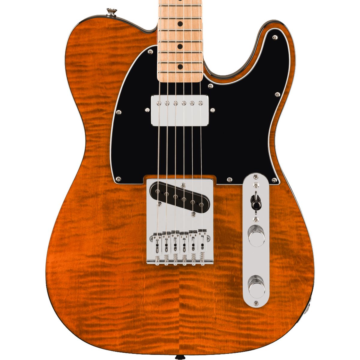 Squier Affinity Series Telecaster FMT SH; Mocha