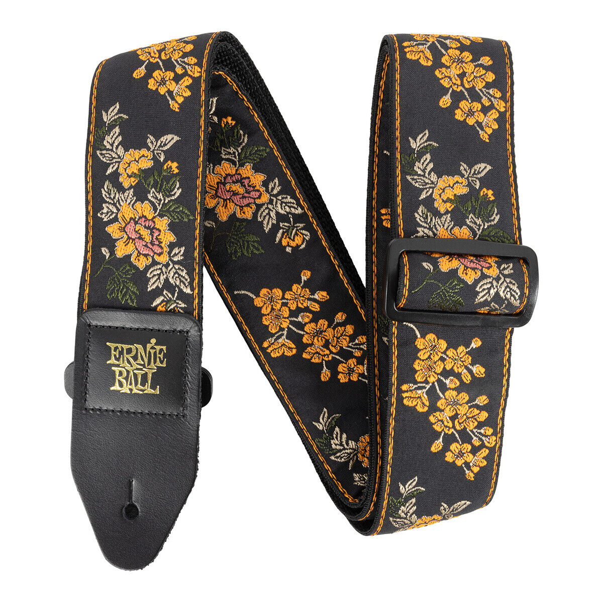 Ernie Ball Jacquard Guitar Strap Tangerine Blossom