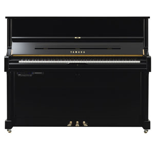 Yamaha U1 TA3 Transacoustic Upright Piano; Polished Ebony