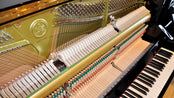 Yamaha U1 TA3 Transacoustic Upright Piano; Polished Ebony