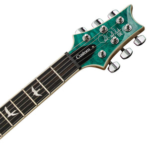 PRS SE Custom 24 Electric Guitar; Turquoise Quilt