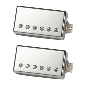 Gibson Kirk Hammett Greenybucker Guitar Pickup Set (Double black, Nickel cover, Unpotted, Rhythm pickup reverse polarity)