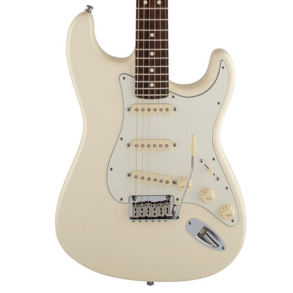 Fender Jeff Beck Strat Olympic White Guitar