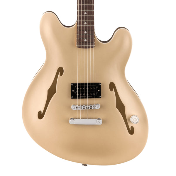 Fender Tom Delonge Starcaster; Satin Shoreline Gold