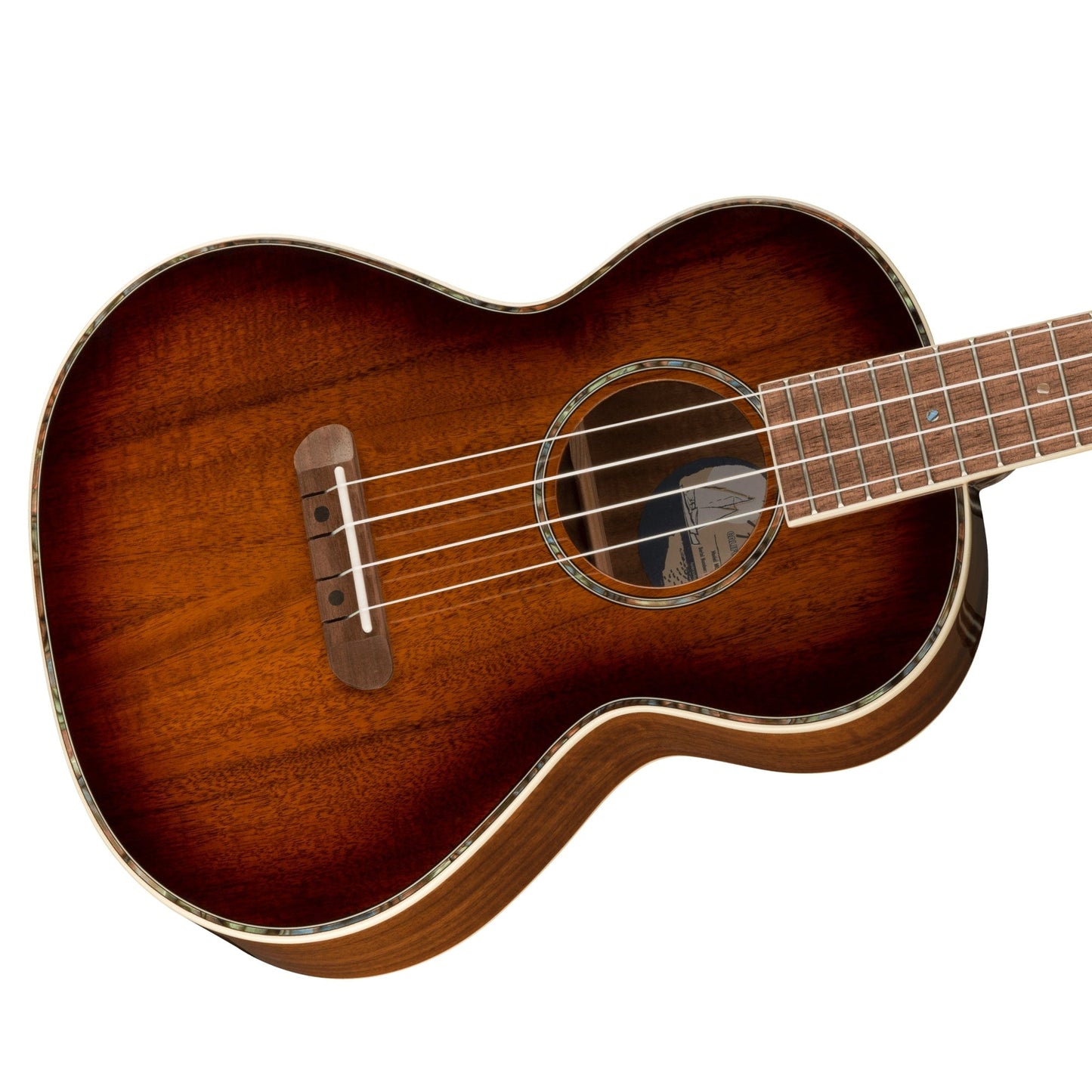 Fender Montecito Tenor Shaded Edge Burst Ukulele inc Bag