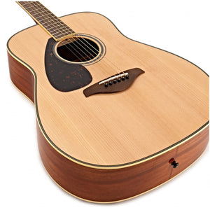 Yamaha FG820L Left Hand Natural Guitar