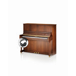 W. Hoffmann Tradition T128 Upright Piano in Polished Walnut with Vario Duet Silent System
