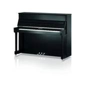 W. Hoffmann Tradition T122 Upright Piano in Polished Black with Chrome Fittings