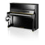C. Bechstein Concert C6 Upright Piano in Polished Ebony with Vario Duet Silent System