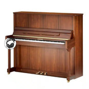 W. Hoffmann Tradition T122 Upright Piano in Polished Walnut with Vario Duet Silent System