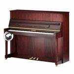 W. Hoffmann Tradition T122 Upright Piano in Polished Mahogany with Vario Duet Silent System