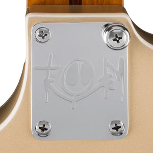 Fender Tom Delonge Starcaster; Satin Shoreline Gold