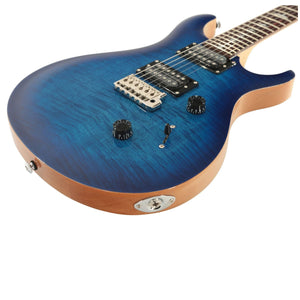 PRS SE CUSTOM 24 Faded Blue Electric Guitar