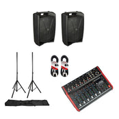 Proel V10PRO 10" Active PA System with Mixer - Ideal for Small Events & Keyboard Setups