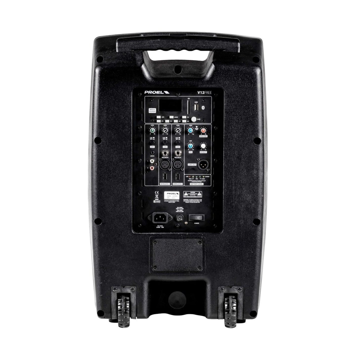 Proel V12 FREE Battery Powered Portable Combo Speaker