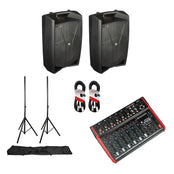 Proel V12PRO 12" Active PA System with Mixer - Ideal for Small Events & Keyboard Setups