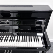 Kawai NV5s Hybrid Digital Piano in Polished Ebony With Matching Stool: Serial No: G834465 | Second Hand