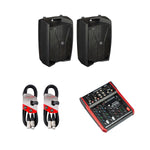 Proel V8PRO 8" Active PA System with Mixer - Ideal for Small Events & Keyboard Setups
